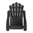 thumbnail image 5 of Cara Outdoor Acacia Wood Foldable Adirondack Chairs, Set of 2, Dark Gray, 5 of 6