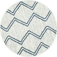 thumbnail image 2 of Well Woven Kennedy Chevron Area Rug, 4' x 4', Cotton Fringe For Authentic Look, Super Soft Pile, Durable, Easy To Clean, 2 of 8