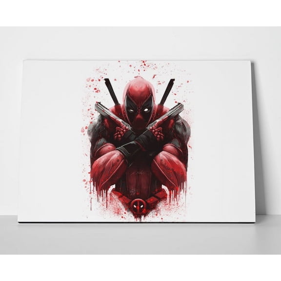 Deadpool Poster or Wrapped Canvas