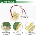 thumbnail image 4 of Resistor del motor del ventilador HVAC Unique Bargains No.7701051433 para RENAULT CLIO II BB CB 1998-2016, 4 of 6