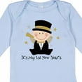 thumbnail image 4 of Inktastic Baby's 1st New Year Boys Long Sleeve Baby Bodysuit, 4 of 5