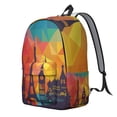 thumbnail image 2 of Travel Adventure Backpack&nbsp;- Explore Themed Waterproof College Backpack, Durable Lightweight Bookbag with Journey Inspired Design & Side Pockets, 2 of 4