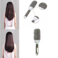 thumbnail image 1 of Ceramic Roller Comb Curly Heat Conduction Air Cylinder Aluminum Tube Roller Comb Styling Hair Comb, 1 of 9