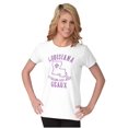 thumbnail image 4 of Louisiana is Calling Funny Creole Pun Womens Slim Fit Graphic Tee Brisco Brands X, 4 of 5