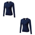 thumbnail image 2 of Jumpingount Camiseta con cuello Base ropa interior térmica camiseta transpirable de talla grande ropa térmica agradable a la piel para Type9 NO9, 2 of 6