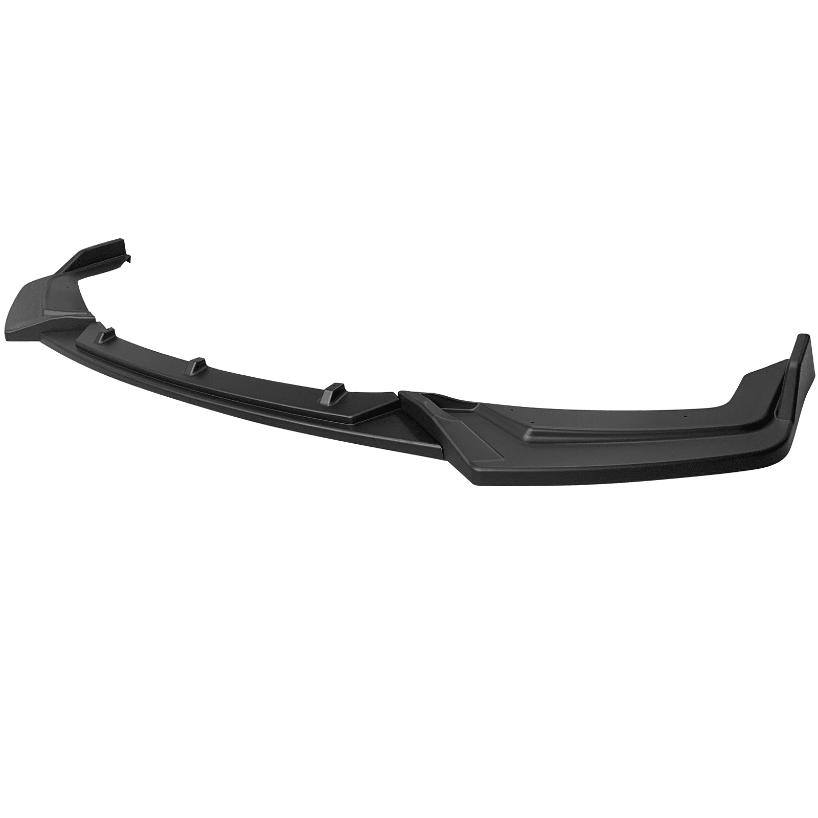 Ikon Motorsports Front Bumper Lip Compatible With 17-21 Honda Civic Hatchback & Si IKON Style Matte Black Front Air Dam Chin Spoiler Splitter 3PCS