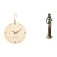 thumbnail image 1 of Reloj de pared decorativo para sala de estar, silencioso, de madera, para colgar en la pared, decoración moderna, figura de escritorio, figura african, 1 of 8