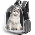 thumbnail image 1 of Mochila transportadora transparente para gato Vivicreate, grande, para 9 kg, 1 of 4