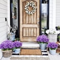 thumbnail image 3 of 6/12PCS Artificial Wisteria Flowers Bouquet Fake Silk Faux Hyacinth Flowers for Home Garden Indoor Outdoor Cemetery Grave Fences Decoration, 3 of 9