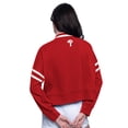 thumbnail image 2 of Women's Starter Red Philadelphia Phillies Power Play Cropped Pullover Sweatshirt, 2 of 2