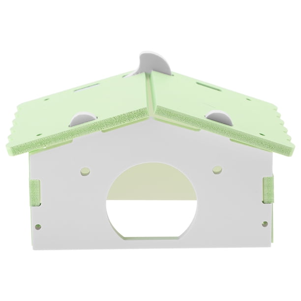 Casa De Hámster De PVC, Casa De Dormir De Moda Casa De Dormir De Hámster No Tóxico, Superficie Lisa Lindo Conveniente Para Usar Mascotas Para Animales De Hámster Cergrey Hamster House