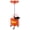 Orange, variant on 8 Gallon Mobile Waste Oil Drain Tank – Adjustable 38cm Funnel, Heavy-Duty Steel Construction, Rust-Resistant, Tool Tray & Wheels – Ideal for Garage & Workshop – Blue