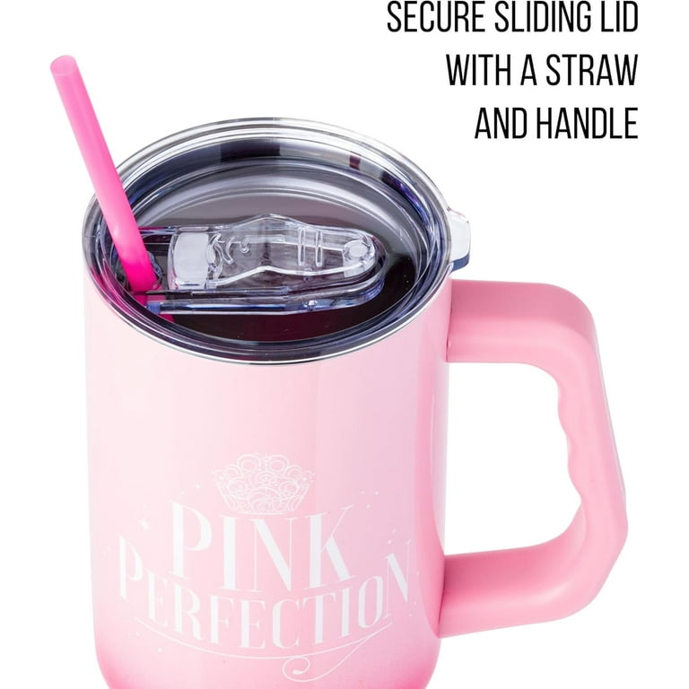 Silver Buffalo Wicked Glinda Pink Perfection Ombre Stainless Steel