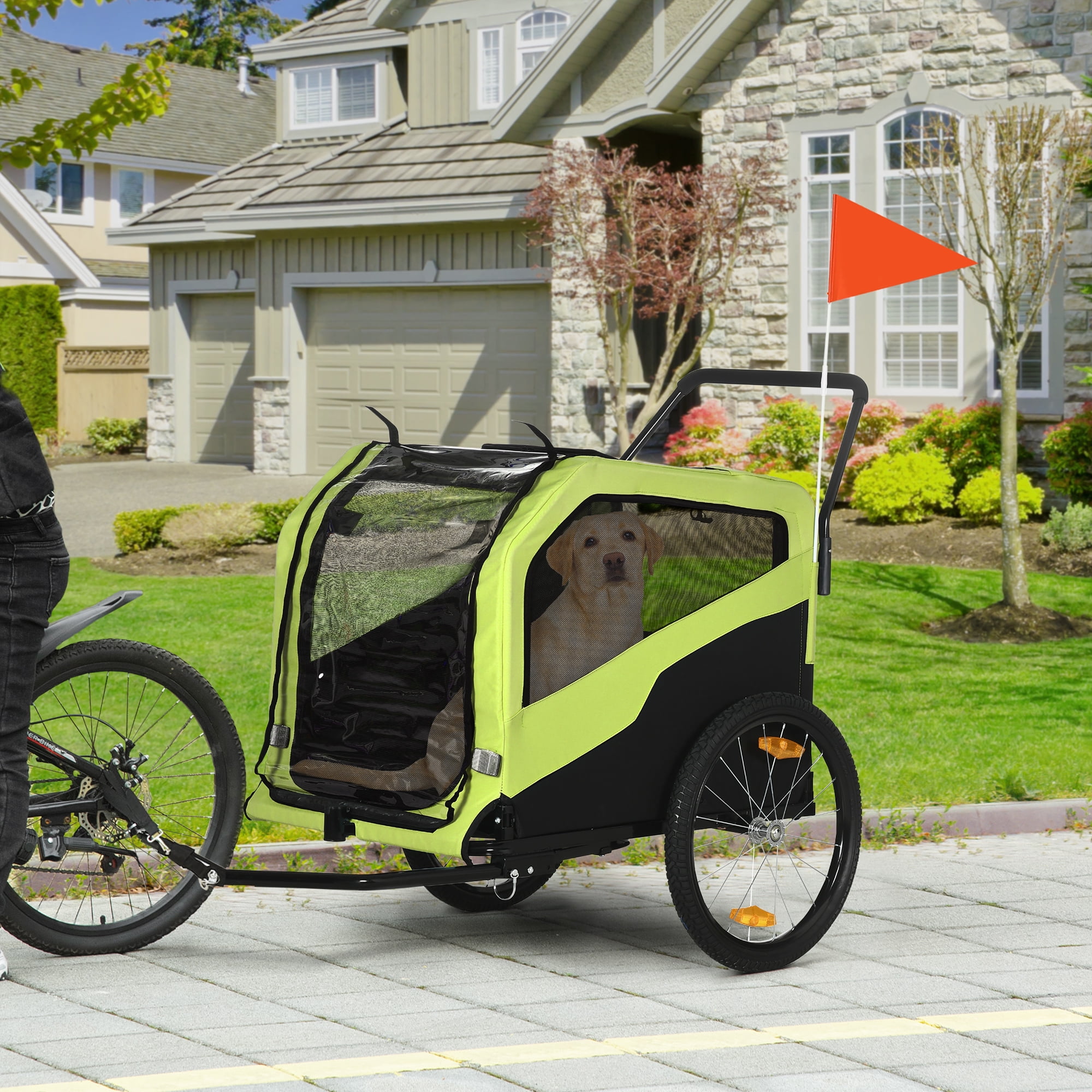 Large dog bicycle trailer hotsell