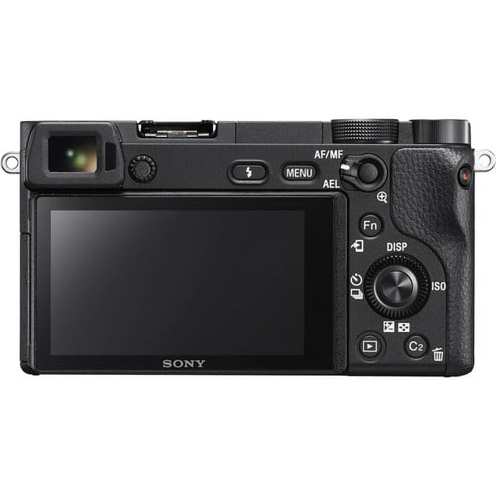 Sony Alpha a6300 Mirrorless Interchangeable-lens Camera - Black