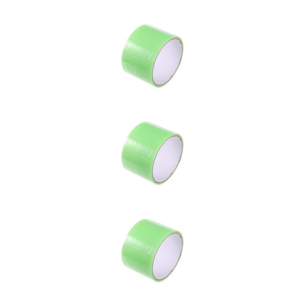 Bewildely Resplandor en la oscuridad Cinta de bola adhesiva DIY Alivio del estrés Luminoso Juguete adhesivo sedoso Niños Adultos Rolling Crafts Type1 NO1
