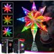 thumbnail image 1 of wonima02 Smart Christmas Tree Topper, 15.5 Inch 3D Holographic Bethlehem Star Tree Topper, App and Remote Control, RGB Color Changing, Music Sync, Dimmable for Xmas Tree Home Party Decor, 1 of 1