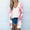 Pink, variant on Mqqzkk Women's Floral Print Long Sleeve Cardigan Thin Loose Fitted Lightweight Cover Up Casual Blouse Tops