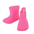 thumbnail image 4 of Gelikeya Rain Boots for Toddler Boy Cute Patterns Fashion Cool Rain Shoes Boys' Fashion (Pink, Size 1-2 Years), 4 of 5