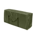 thumbnail image 1 of Bewildely Bolsas de almacenamiento Superficie impermeable Tela Oxford Estuche de transporte Cojín para muebles Estuche fácil de instalar Almacenamiento y organización del hogar Verde 173×76×51cm, 1 of 6