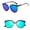 C, variant on Sunglasses for and Women Fashion Retro Big Frame Vintage Rapper Eyewears Protection Outdoors Sun Glasses