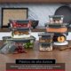 thumbnail image 2 of Cookify Set de Recipientes Herm&eacute;ticos de Pl&aacute;stico para Almacenar Alimentos, Organizador de Cocina y Despensa sin BPA Juego 9 Recipientes (18 piezas), 2 of 6