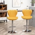 thumbnail image 5 of Gas-Lift Height Adjustment / Used in Dining Areas / Soft Velvet Upholstery Comfort, 5 of 7