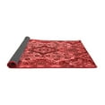 thumbnail image 2 of Ahgly Company Indoor Round Abstract Red Modern Area Rugs, 8' Round, 2 of 4
