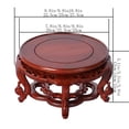 thumbnail image 2 of Bonsai Base Round with Leg, Vase Odd Stone Teapot Potted Base for Home Office, 2 of 5