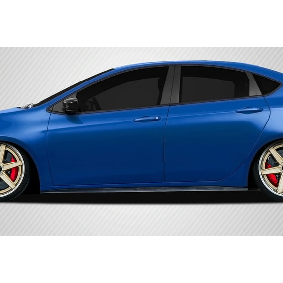 2013-2016 Dodge Dart Carbon Creations Scat Look Side Skirts - 2 Piece (S)