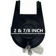 thumbnail image 6 of 2-inch Soft Rubber Toilet Flapper Valve Replacement, Black, by NuFlush, 6 of 7