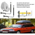 Car Roof Box Wall Mount Rack Foldable Telescopic 50KG Load Bearing Kayak Storage Hooks Hanger