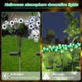 thumbnail image 2 of Luces LED esqueleto aterrador para exteriores 55487726579 (8LED-2PCS) Verde, 2 of 9