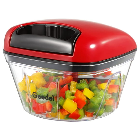 Onion cutter, onion chopper with cable pull, vegetable cutter
