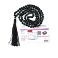 thumbnail image 1 of Pierre de Cristal Naturelle Obsidienne Noire 6 mm 108 Perles, 1 of 1