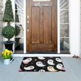 thumbnail image 5 of Yayeee Doormat for Indoor Entrance 32" x 20" Non Slippery Floor Rug, White Halloween Ghost, 5 of 8