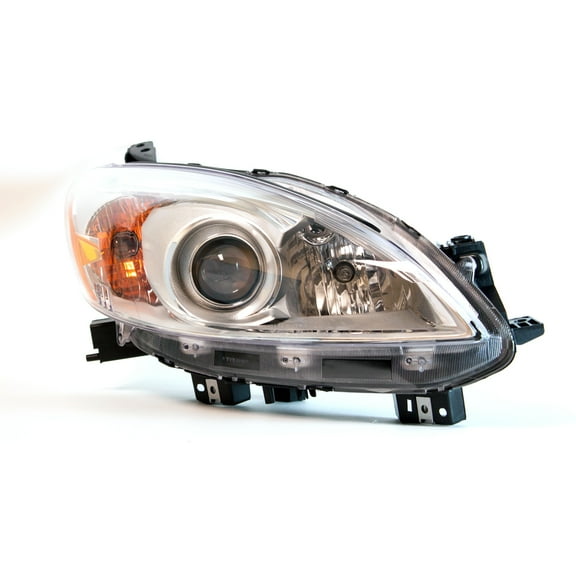 KAI New CAPA Certified Standard Replacement Passenger Side Headlight Lens And Housing, Fits 2012-2015 Mazda 5