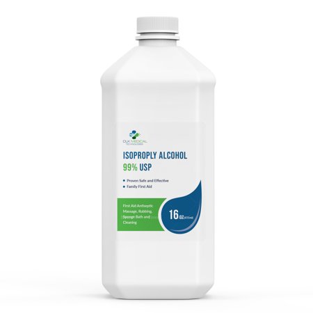 DLK Medical 99% Isopropyl Alcohol, 16 fl oz