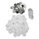 thumbnail image 1 of Juego De 100 Piezas De Botón Trasero De Alfiler, Suministros Para Hacer Botones De Insignias Redondos, Parte Trasera De Alfiler En , Incluye Cubierta De Metal Para Manualidades, 1 of 7
