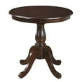 thumbnail image 1 of Carolina Chair and Table Hamilton Round Pedestal Dining Table, 30-Inch, Espresso, 1 of 2