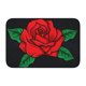 thumbnail image 1 of Alfombra de baño antideslizante súper suave con logotipo de rosa para baño, cocina, dormitorio, hogar, alfombra de piso, 15,75 x 23,62 pulgadas, 1 of 6
