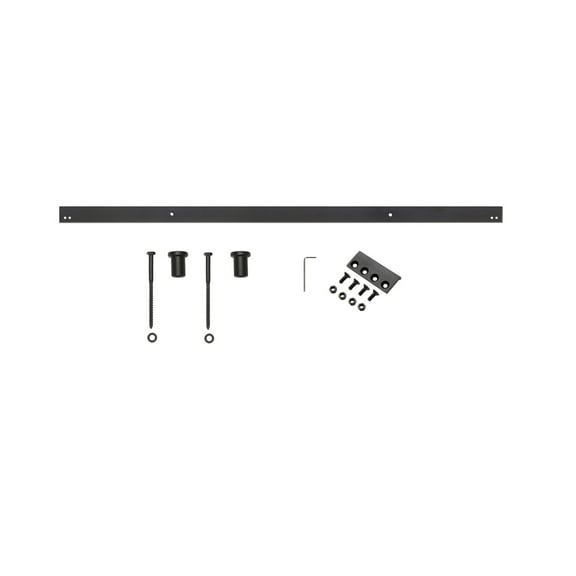 Miseno Mbdh0495 24" Barn Door Rail Extension Kit - Black