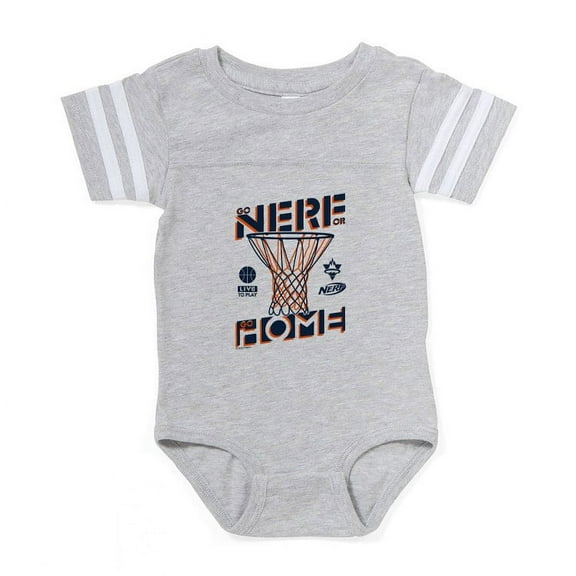 CafePress - Go Nerf Basketball - Cute Infant Baby Football Bodysuit