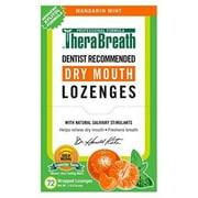 TheraBreath Mouth Wetting Lozenges, Mandarin Mint 7