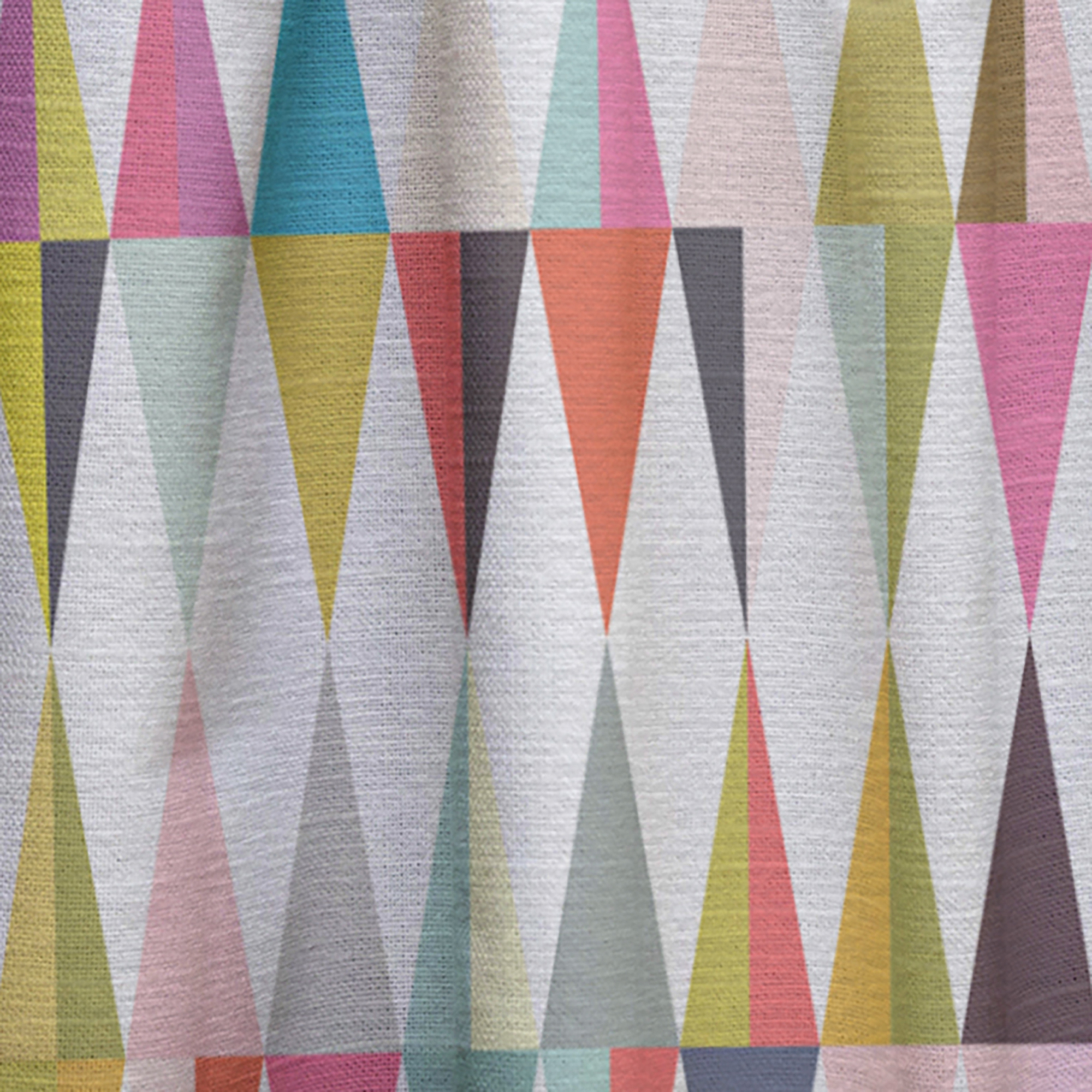 Designart 'Diamond Retro Pattern XI' Mid-Century Modern Curtain Panel