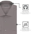thumbnail image 1 of Van Heusen Men's Dress Shirt Regular Fit Flex Collar Check, 1 of 5