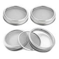 thumbnail image 6 of 3/2/1pcs FoodGrade Jar Sprouting Lids Stainless Steel Mesh Covers for Wide Mouth Jars Breathable Design for Enhanced Germination Growth Reusable, 6 of 7