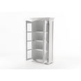 thumbnail image 4 of NovaSolo Double Vitrine Provence Cabinet in White, 4 of 6
