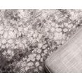 thumbnail image 3 of Unique Loom 3141440 3 Pi 3 Po x 19 Pi 8 Po Larvotto Sofia Runner Rug&44; Gris, 3 of 5