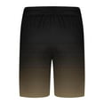 thumbnail image 4 of UVEASISHA Track Suit for Men 2 Piece Outfits Big and Tall Stretch Workout Sets Trendy Gradient Tee Tops and Short Set Khaki XXXXXL, 4 of 7